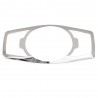 Stainless steel headlight switch cover for Ford Focus 3 MK3/4 Kuga Escape Explorer Mondeo MustangStyling parts