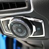 Stainless steel headlight switch cover for Ford Focus 3 MK3/4 Kuga Escape Explorer Mondeo MustangStyling parts