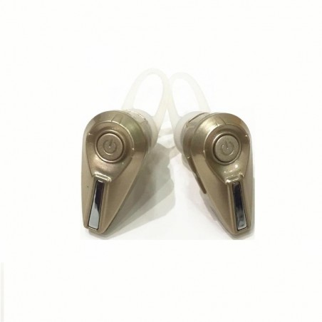 Mini Bluetooth headset - wireless invisible earphones with microphone & charging boxEar- & Headphones