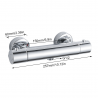 Bathroom shower faucet - thermostatic mixed valveFaucets