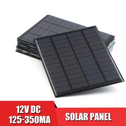 Solar panel 12V - mini batteryBattery & Chargers