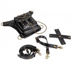 Multifunction waist & leg & shoulder steampunk bag - waterproof - unisexBags