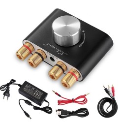Mini Bluetooth 5.0 digital amplifier - 50W + 50WAmplifiers