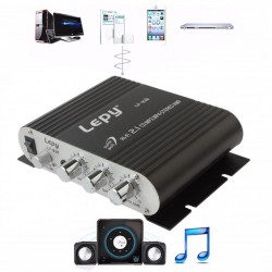 Car amplifier - Hi-Fi 2.1 stereo - super bass - subwoofer option - AUX inAmplifiers