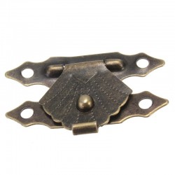 Antique hasp latch - decorative furniture protector - 12 piecesFurniture