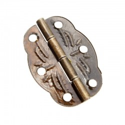 Antique door butt hinges 10 piecesFurniture