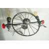 Iron wheel - retro wall lampWall lights