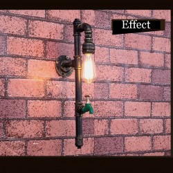 Vintage water pipe - wall lampWall lights