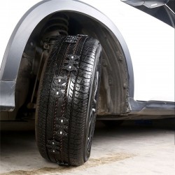 Winter anti-skid universal wheel tire emergency chain 2 piecesWheel parts