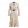 Vintage plaid dress with beltDresses