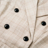 Vintage plaid dress with beltDresses