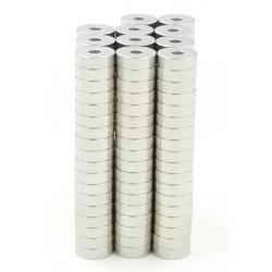N50 neodymium ring magnets 5 * 1.5 * 1.5mm 50 piecesN50