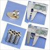 N35 neodymium magnet - super strong round ring 12 * 5 * 5mm 5 piecesN35