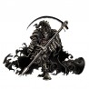 Skeleton of death - vinyl car sticker 13 * 10.1cmStickers