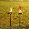 Solar powered LED parrot - garden lightSolar lighting