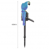 Solar powered LED parrot - garden lightSolar lighting