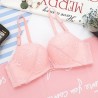 Floral bra - front closure - push up - wirelessLingerie