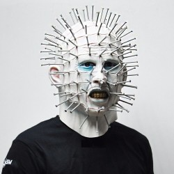 Horror Halloween full face latex maskMasks