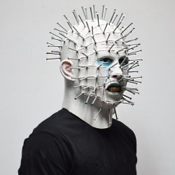 Horror Halloween full face latex maskMasks