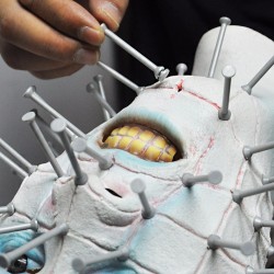 Horror Halloween full face latex maskMasks