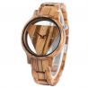Geometric triangle - wooden Quartz watch - unisexWatches