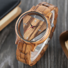 Geometric triangle - wooden Quartz watch - unisexWatches
