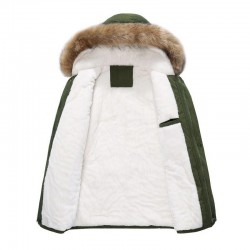 Winter hooded jacket - warm - slimJackets