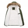 Winter hooded jacket - warm - slimJackets