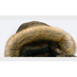 Thick warm hooded winter jacketJackets