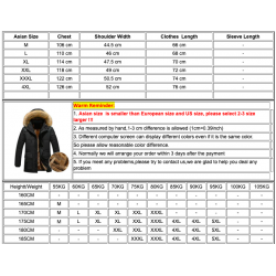 Thick warm hooded winter jacketJackets