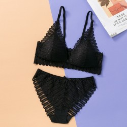 Sexy lace bra & panties - seamless underwear - setLingerie
