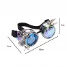 Steampunk & gothic glasses with rivets - vintage gogglesHalloween & Party