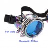 Steampunk & gothic glasses with rivets - vintage gogglesHalloween & Party