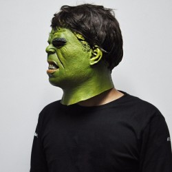 Halloween realistic full face latex maskMasks