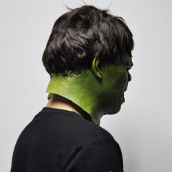 Halloween realistic full face latex maskMasks