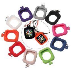 Silicone cover case for Apple Watch - with necklace - 38mm - 40mm - 42mm - 44mmAccessories