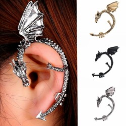 Gothic & punk earring with dragonEarrings