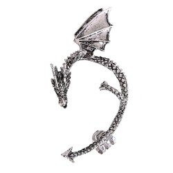Gothic & punk earring with dragonEarrings
