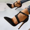 Elegant high heel pumps with buckleHigh heels