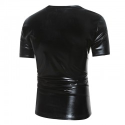 Shiny metallic t-shirt - short sleeveT-shirts