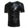Shiny metallic t-shirt - short sleeveT-shirts