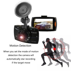 Podofo A2 car DVR camera - G30 full HD 1080P 140 degree - video recording - night vision - G-sensorDash cams