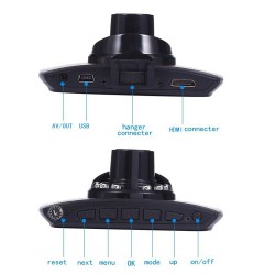 Podofo A2 car DVR camera - G30 full HD 1080P 140 degree - video recording - night vision - G-sensorDash cams