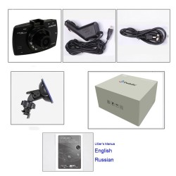 Podofo A2 car DVR camera - G30 full HD 1080P 140 degree - video recording - night vision - G-sensorDash cams