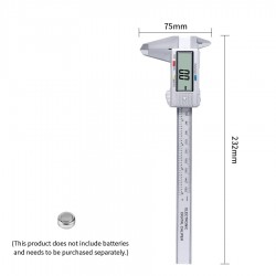 150mm LCD digital vernier caliper - electronic micrometer - measuring toolCalipers