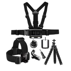 Octopus tripod - chest band mount for GoPro Hero 7 6 5 EKEN H9 Xiaomi Yi 4KGS65Mounts