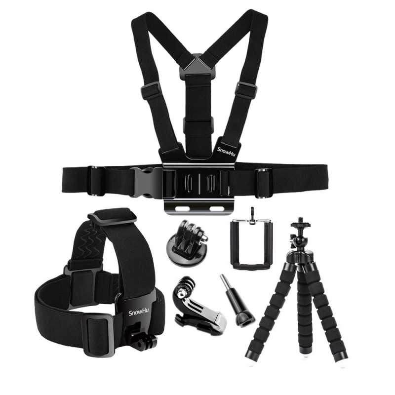 Octopus tripod - chest band mount for GoPro Hero 7 6 5 EKEN H9 Xiaomi Yi 4KGS65Mounts Octopus tripod - chest band mount for GoPro Hero 7 6 5 EKEN H9 Xiaomi Yi 4KGS65Mounts