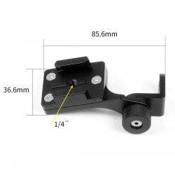 Motorcycle aluminum holder - mount bracket for GoPro Hero 4 5 3 2 Xiaomi Yi SJ4000 SJ5000Mounts