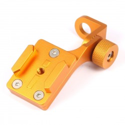 Motorcycle aluminum holder - mount bracket for GoPro Hero 4 5 3 2 Xiaomi Yi SJ4000 SJ5000Mounts