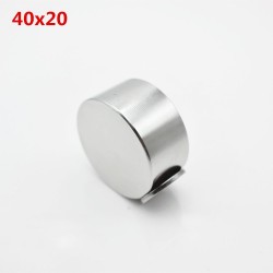 N35 N52 neodymium magnet - strong round metal magnet 40 * 20mm 2 piecesN52